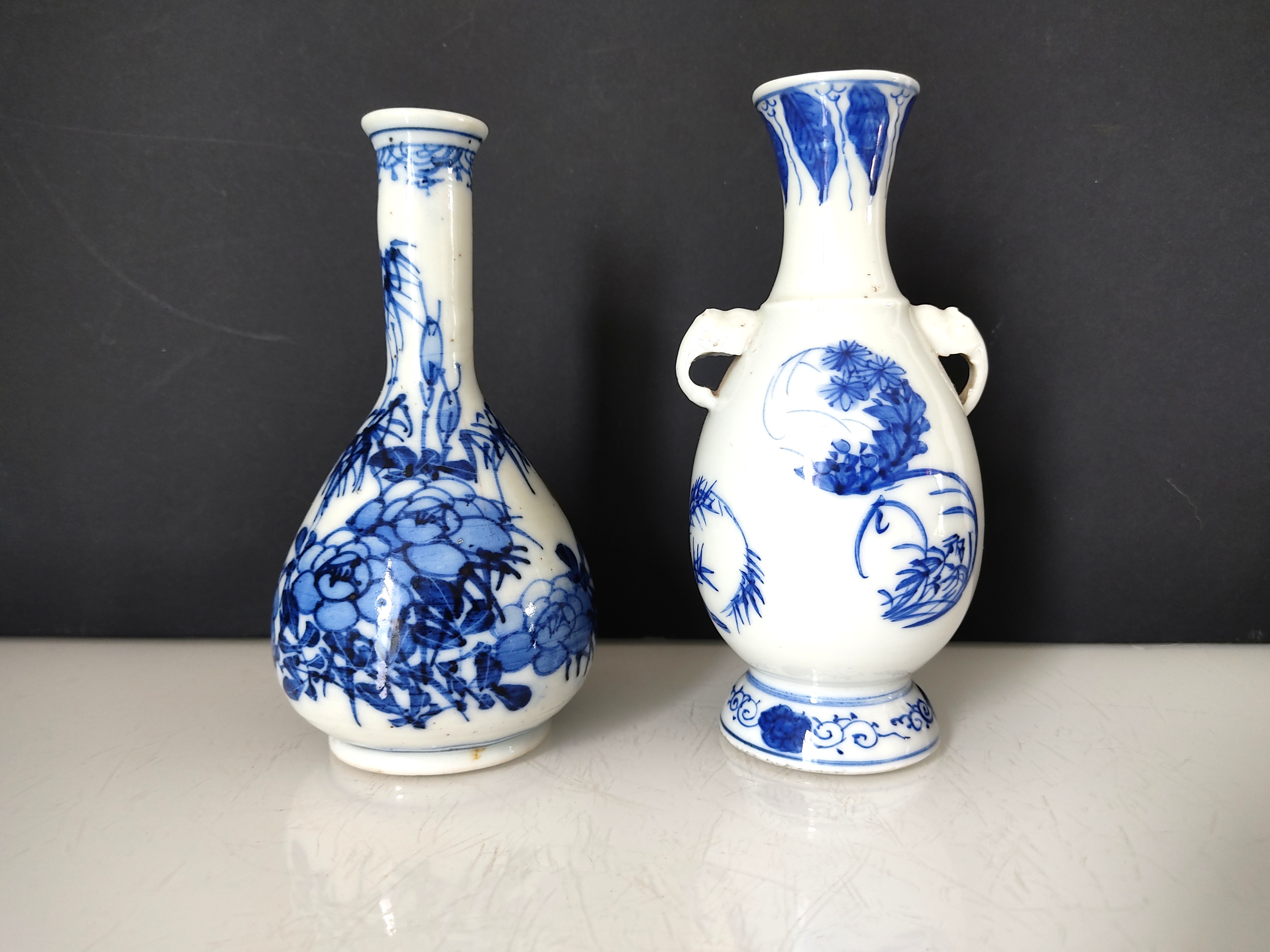 Pair de vases japonais Satsuma signés Hododa - XIXe siècle - N.104540
